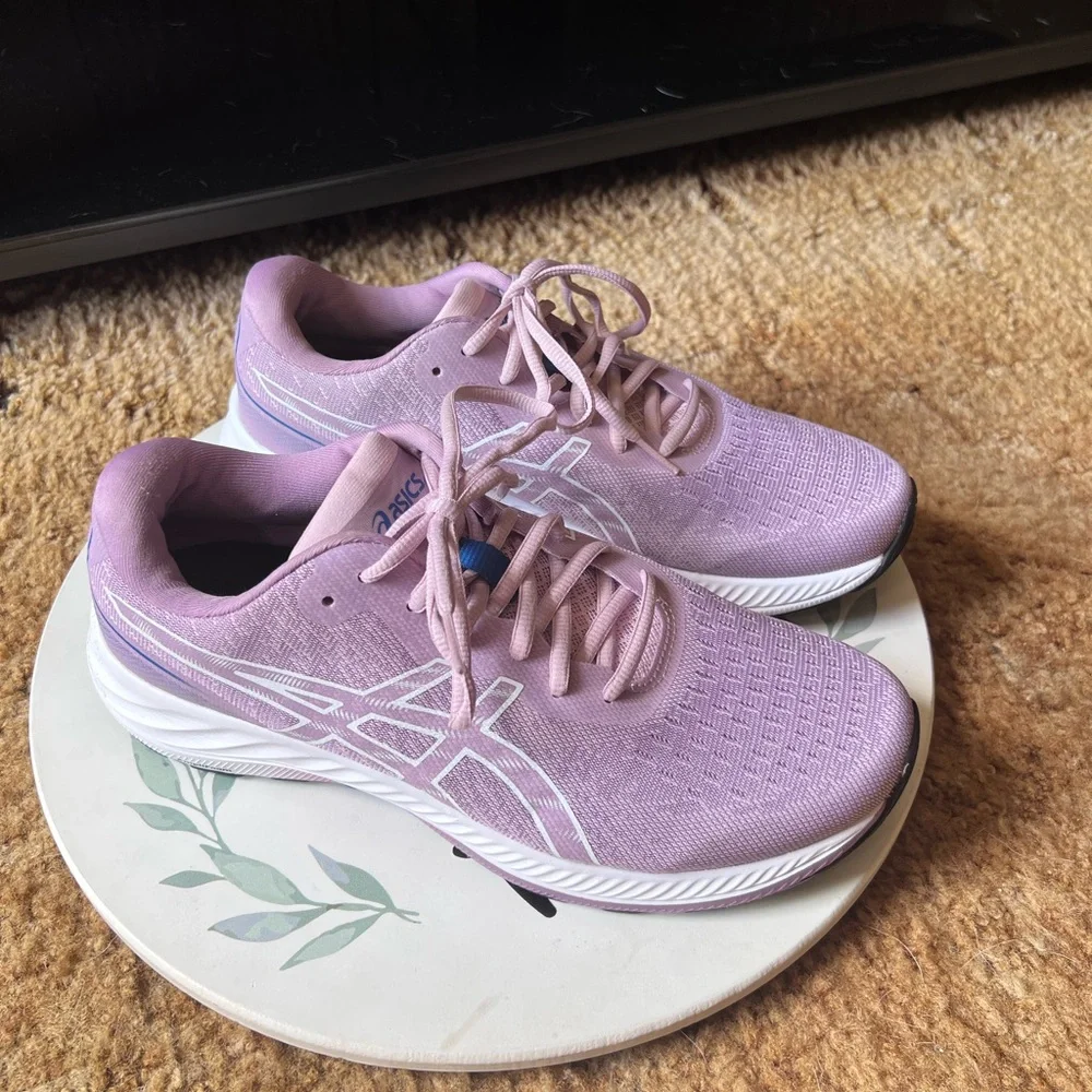 Women’s ASICS GEL-EXCITE 9 running athletes sneakers Barely Rose/White size 10. - Picture 9 of 17